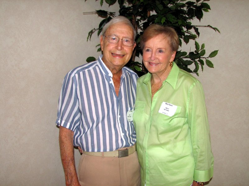 Dave0639.jpg - Ken Kaiser, son of Emil "Doc" Kaiser, with wife, Mary.