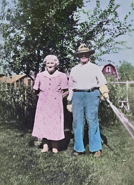 image058.jpg - c. 1942. Victoria and Charles Kaiser, Miles City, MT