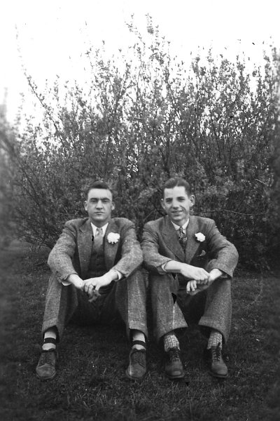 1939prints003.jpg - 1939. David J. Maloney Sr. (left)