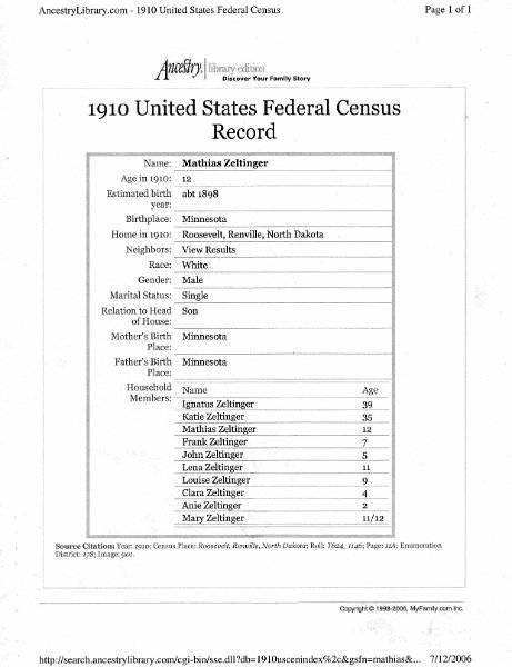 1910MathiasZeltingercensusrecord.jpg - 1910 US Census Record for Mathias Zeltinger