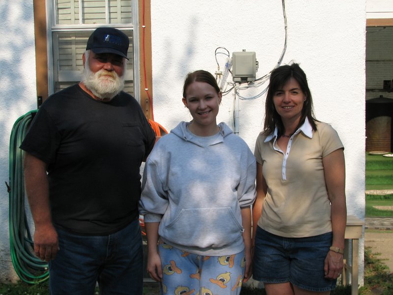 Dave0173.jpg - 2006 Jack Zeltinger and daughter Rachel, Tara Maloney Drake; Tolley, ND